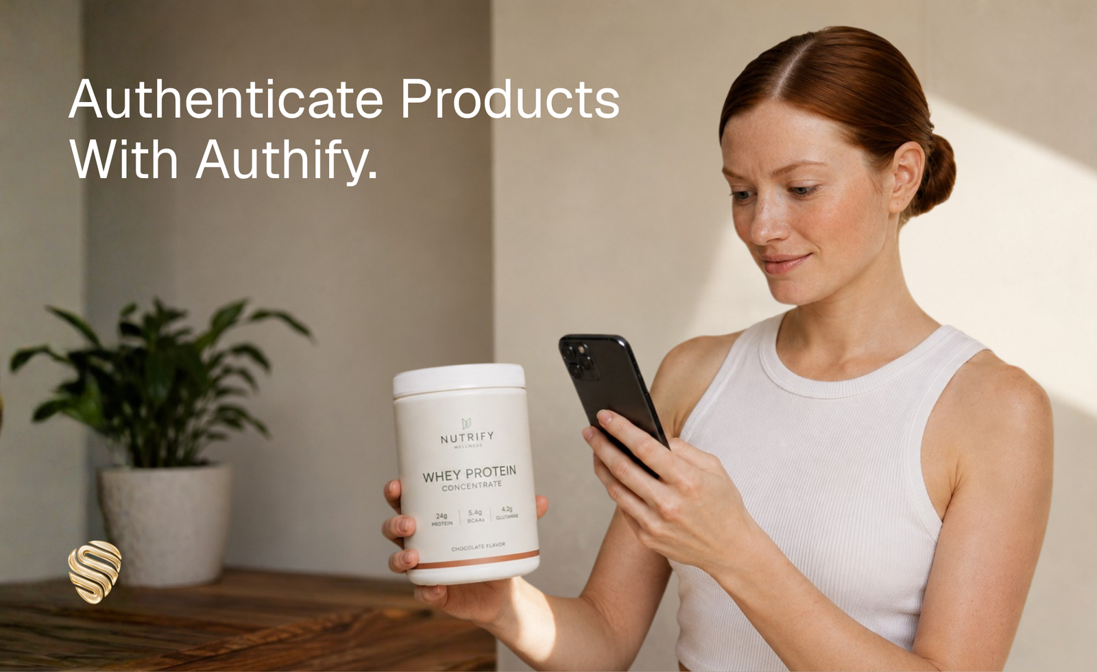 Real-time product verification scan with the Authify app